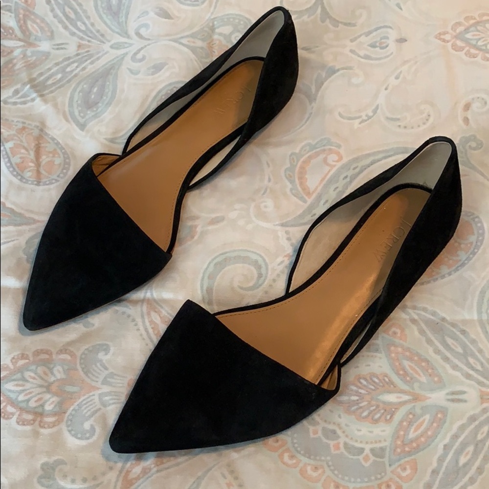 Women’s jcrew 10.5 black flats